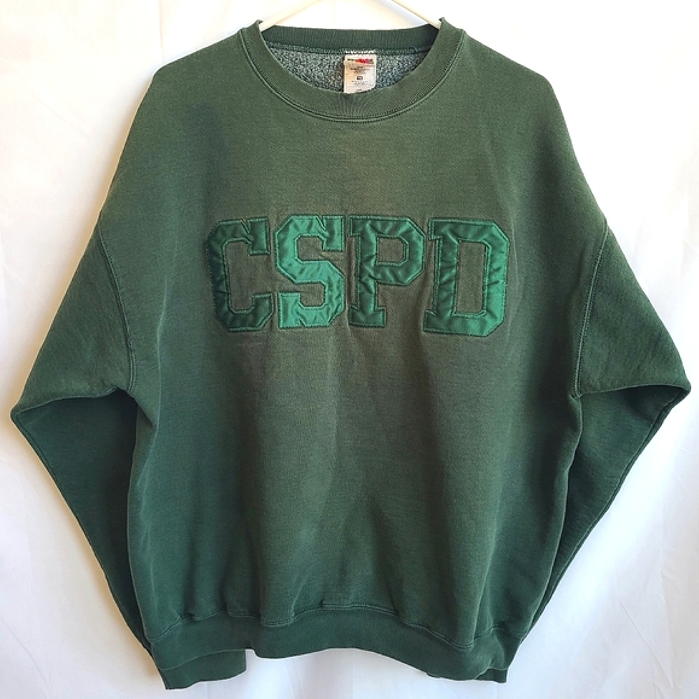 CSPD PPA Colorado Springs Police Dept Protective Association Sweatshirt XL Vtg